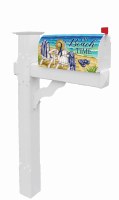 "On Beach Time" Mailbox Cover